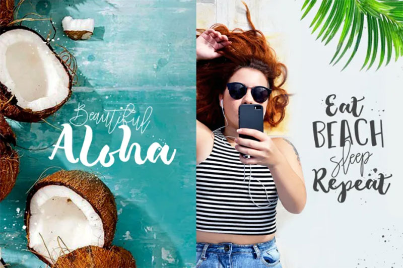 Tropical-Brush-Script The best Hawaiian font examples for designers to use