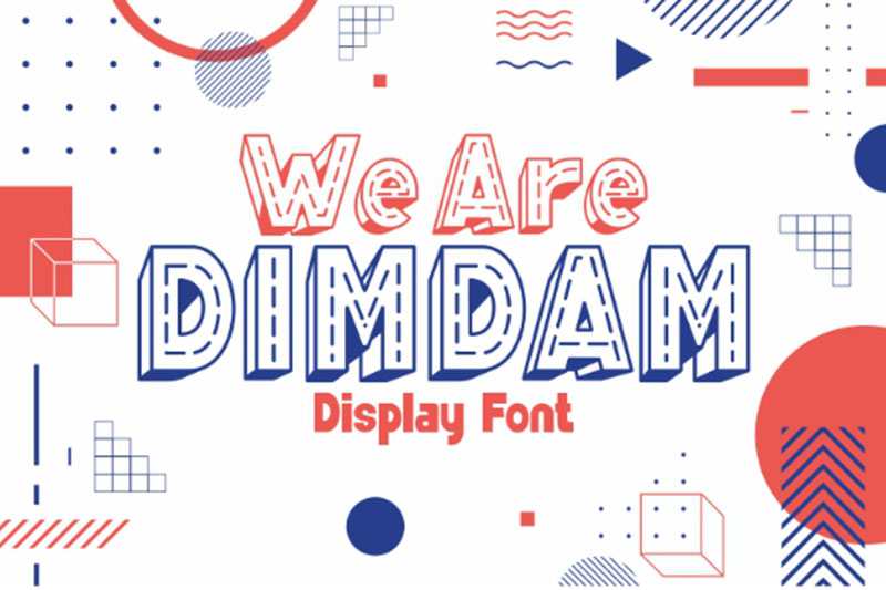 We-Are-DIMDAM-Font Get The Best 28 Minecraft Fonts From This Hand Picked Selection