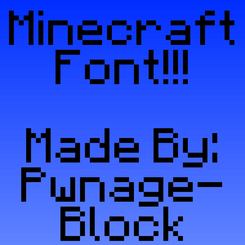 Web-Minecraft-Font-Download Get The Best 28 Minecraft Fonts From This Hand Picked Selection