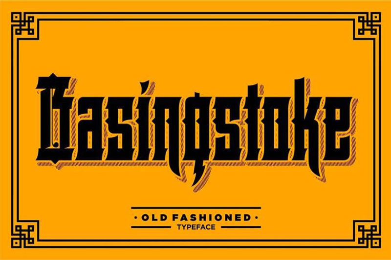 basingstoke-font Money font examples that look really impressive