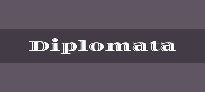 diplomata Money font examples that look really impressive