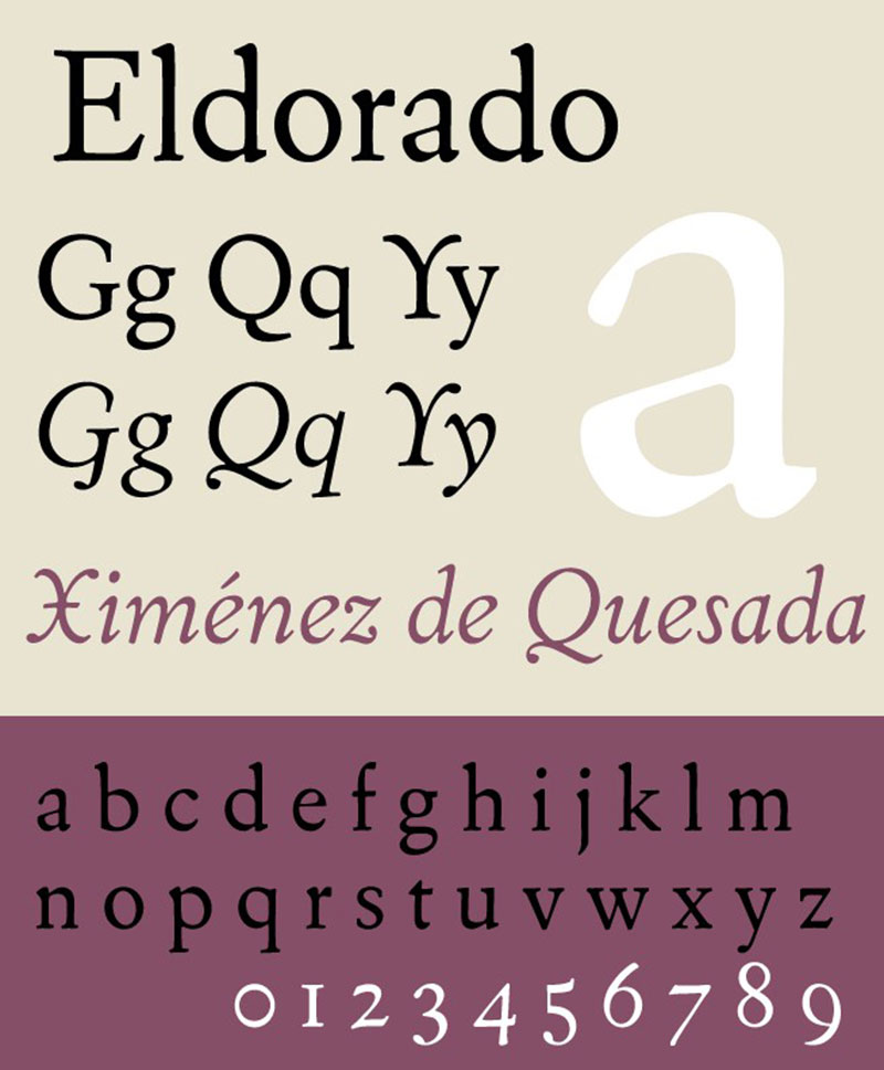 eldorado 19 Fonts Similar To Minion Pro That Look As Great