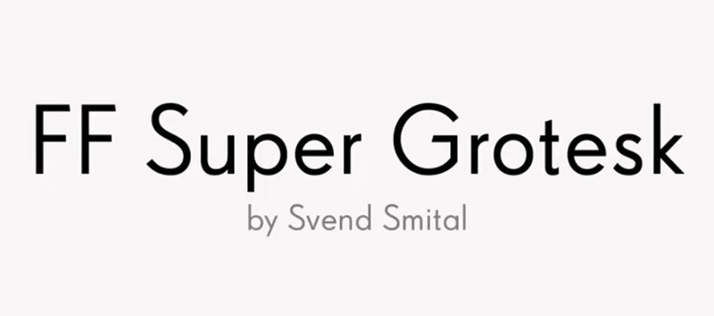 ff-super-grotesk Fonts similar to Gill Sans that you need to try