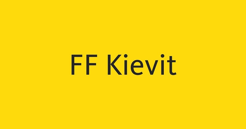 ffkievit Fonts similar to Gill Sans that you need to try