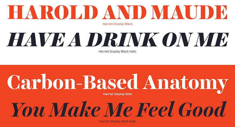 harriet Fonts similar to Minion Pro that look as great