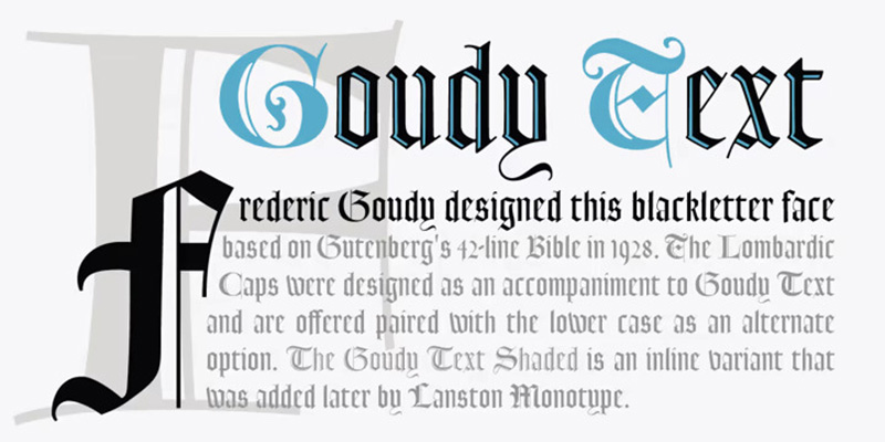 ltc-goudy-text 19 Fonts Similar To Old English That Look Really Great