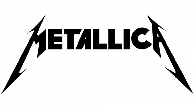 met1 The Metallica font and the iconic logo history