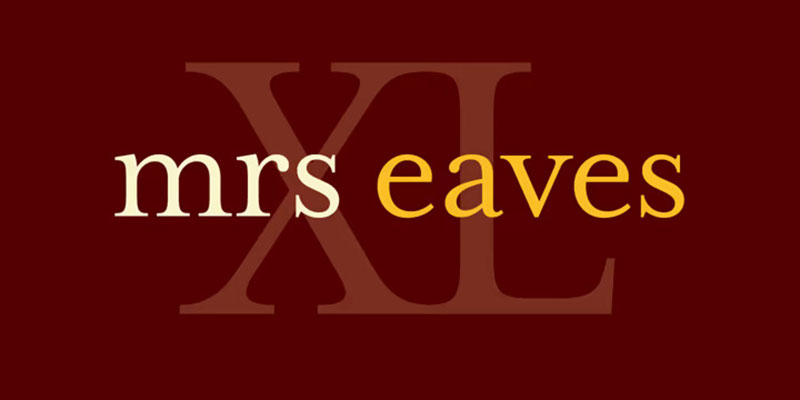 mrs-eaves-x Amazing fonts similar to Baskerville that you need to have