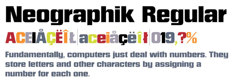 neographic 20 Fonts Similar To Eurostile: The Best Alternatives Out There
