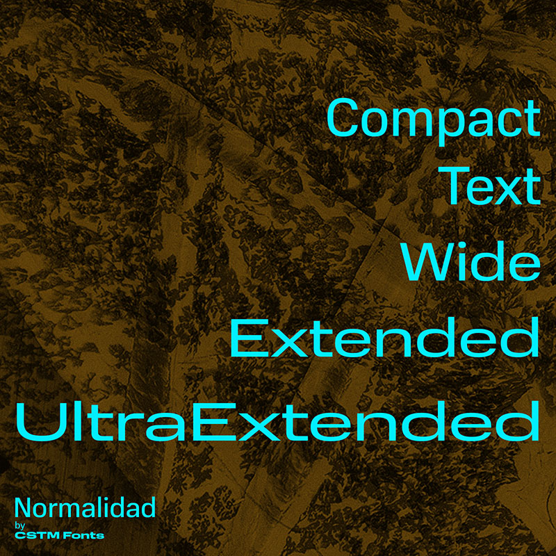 normalidad Fonts similar to Eurostile: The best alternatives out there