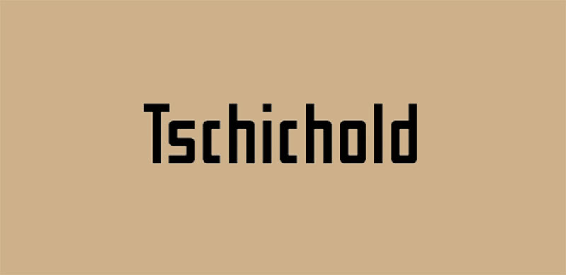 tschichold-1 18 Fonts Similar To Gill Sans That You Need To Try