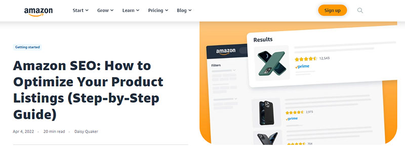 amnz How to support your product pages with content to increase traffic and sales