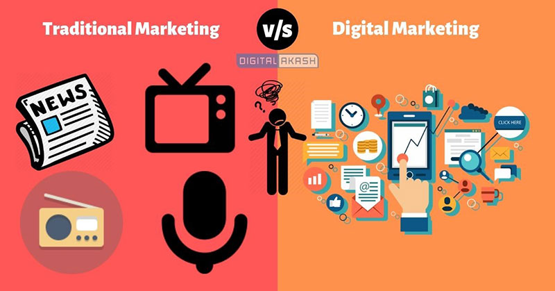 6-1 Digital Marketing VS Traditional Marketing: Which is better?