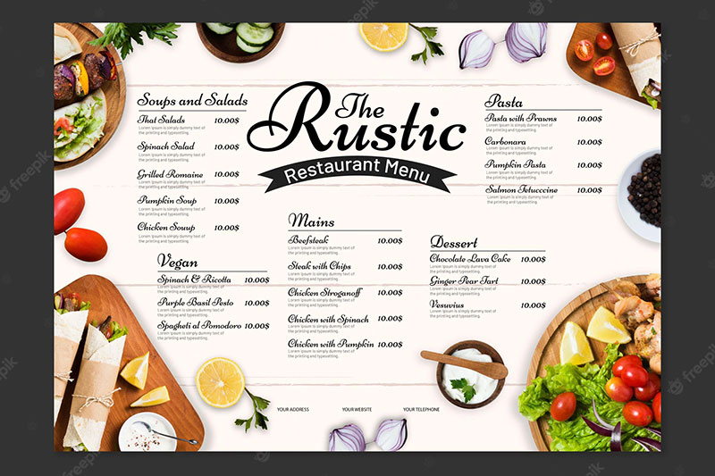image5 9 Professional Tips to Follow When Designing Restaurant Menu