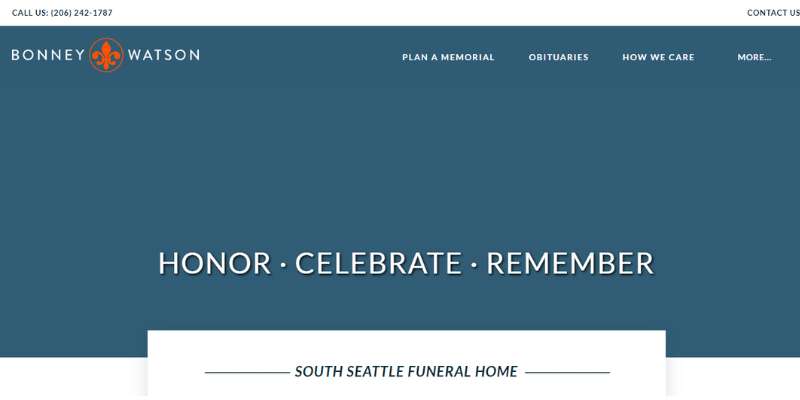 10-17 The Best Funeral Websites with Great Web Design