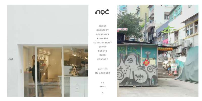 10-4 Modern cafe websites with inspiring website design