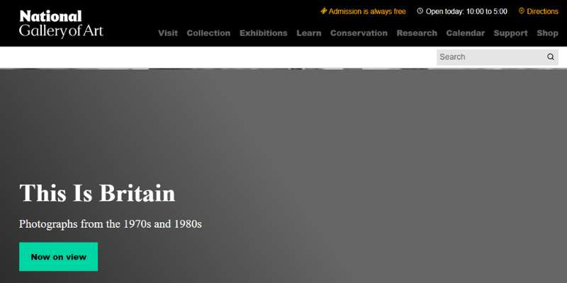 15-20 Impressive Museum Website Design to Use as Inspiration