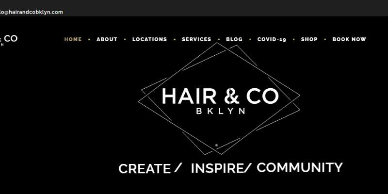 16-12 Gorgeous Hair Salon Websites to use as Inspiration