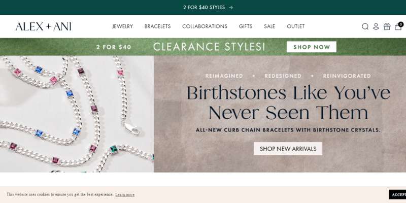 17-15 Awesome Jewelry Website Designs to Use as an Example