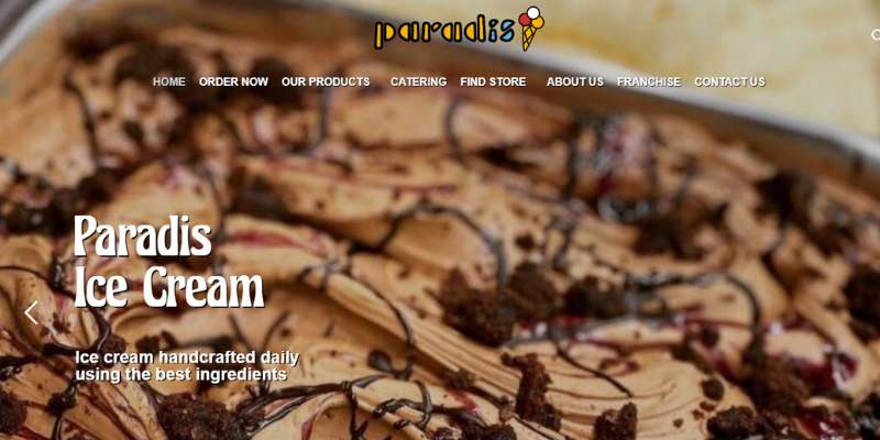 17-18 The Best Ice Cream Websites Created by Designers