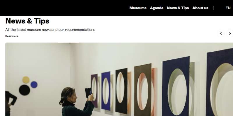 18-20 Impressive Museum Website Design to Use as Inspiration