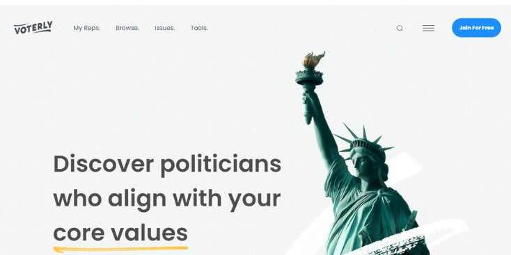  Great looking political website design to inspire you