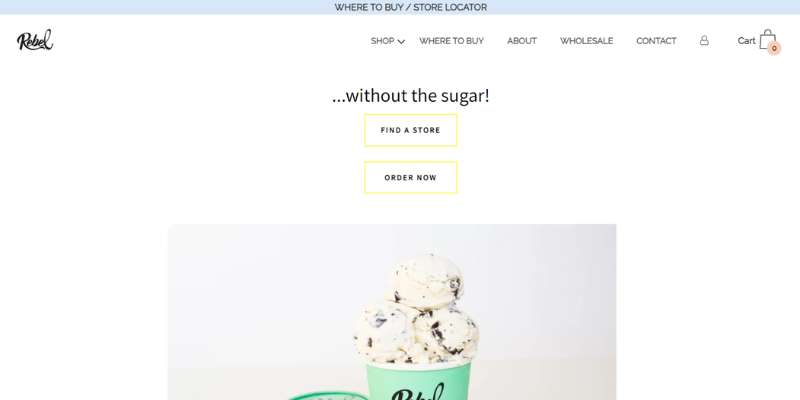 19-15 The 26 Best Ice Cream Website Design Examples