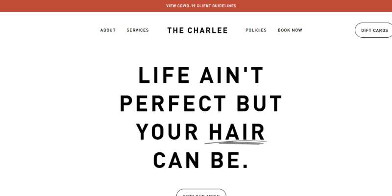 19-9 Gorgeous Hair Salon Websites to use as Inspiration