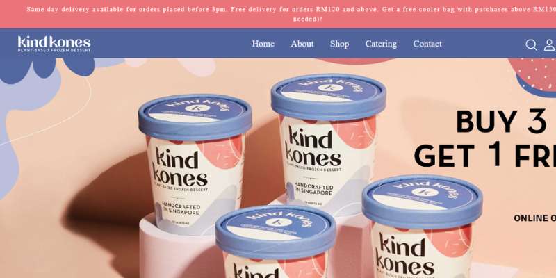 20-15 The 26 Best Ice Cream Website Design Examples