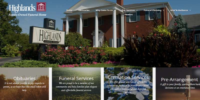 26-9 The 32 Best Funeral Website Design Examples