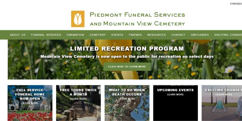 3-21 The Best Funeral Websites with Great Web Design