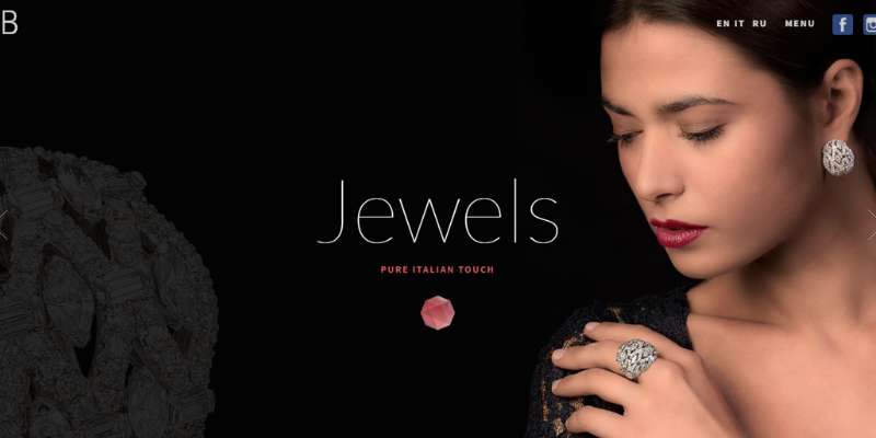 6-15 Awesome Jewelry Website Designs to Use as an Example