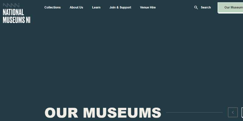7-20 Impressive Museum Website Design to Use as Inspiration