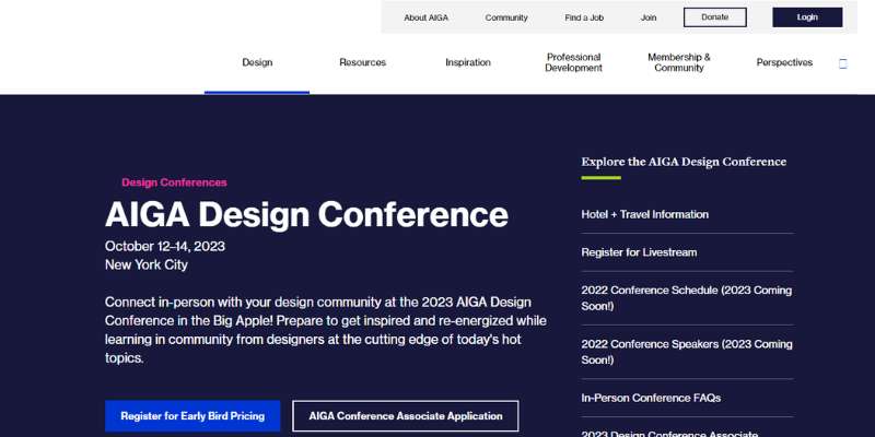 8-14 24 Conference Website Design Examples