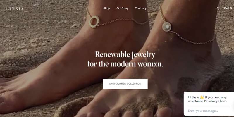 8-15 Awesome Jewelry Website Designs to Use as an Example