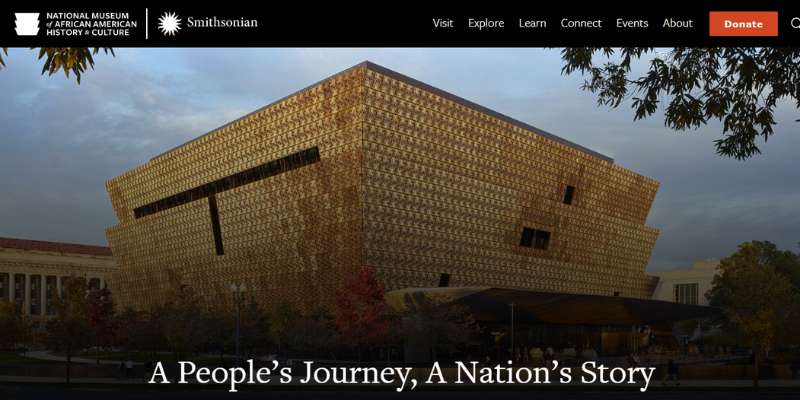 8-20 Impressive Museum Website Design to Use as Inspiration