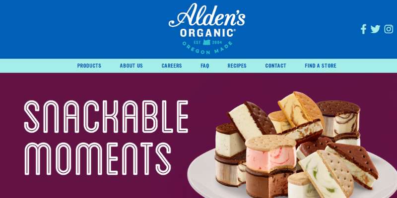 9-19 The Best Ice Cream Websites Created by Designers