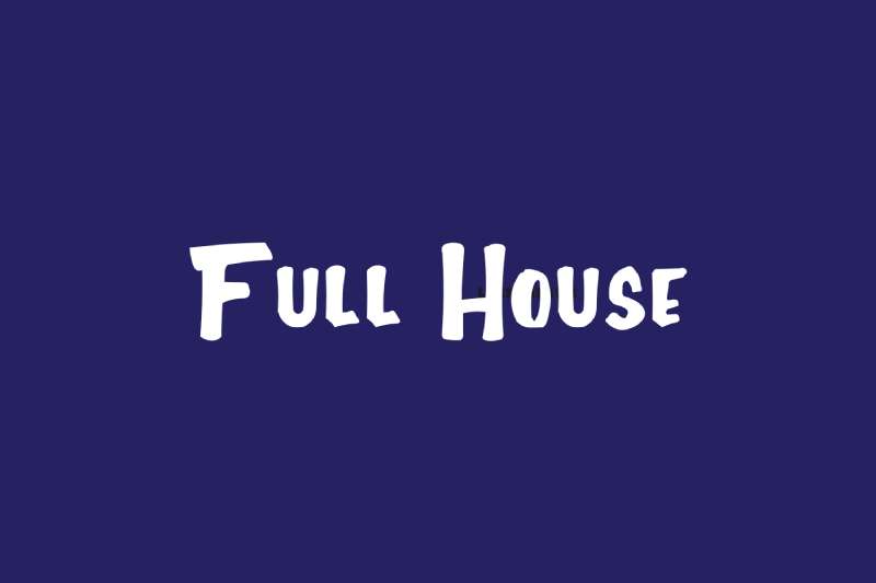 Full-House-Font What font does MrBeast use in his materials
