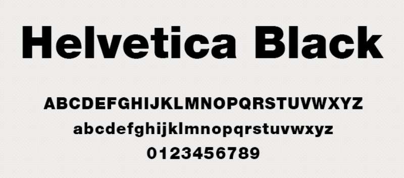 Helvetica-black What font does McDonald's use on their website and logo?