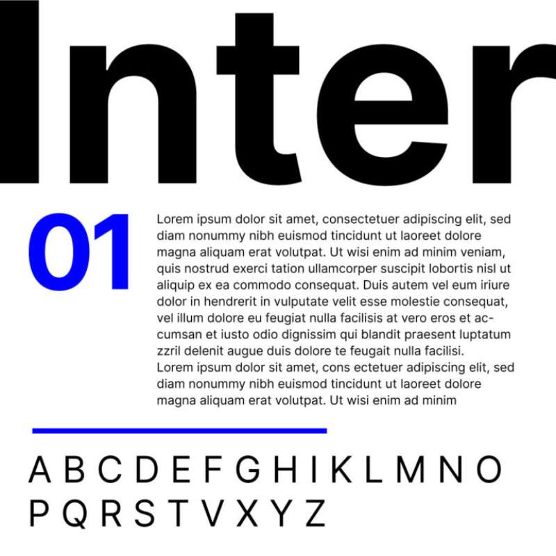 Inter App Typography: The 25 Best Fonts for Apps
