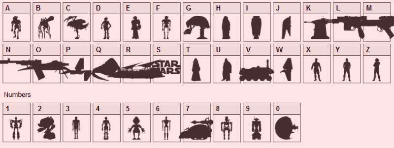 StarWars-kit-font-1-1 What font does Star Wars use in their materials?