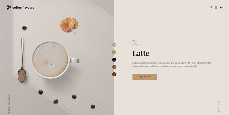 coffee-shop-split 23 Modern Cafe Website Design Examples To Inspire You