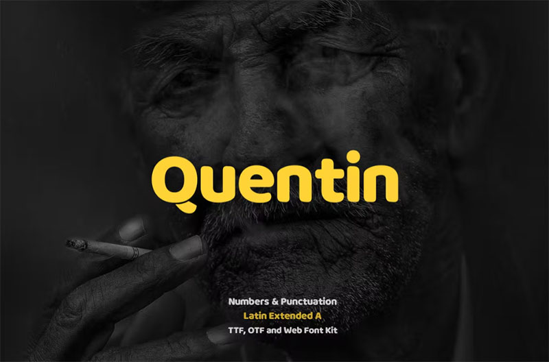 quentin-font What font does McDonald's use on their website and logo?