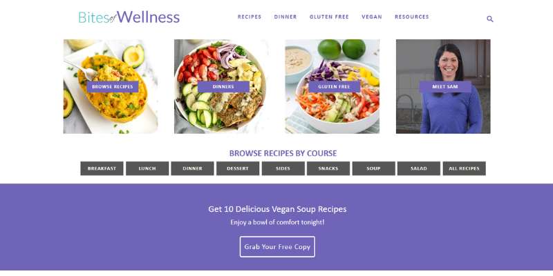 1-9 Top Notch Wellness Websites with Lovely Designs