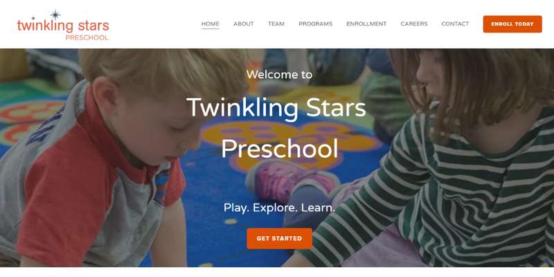 11-3 The 24 Best Kindergarten Website Design Examples