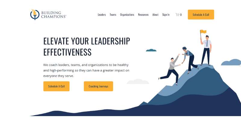 19-7 19 Coaching Website Design Examples to Inspire You