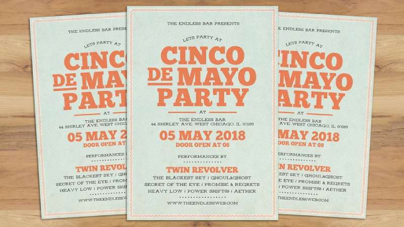 2-1-2 Creative Cinco de Mayo Flyers That Will Take Your Party to the Next Level