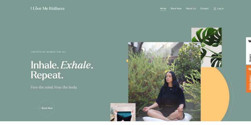 2-9 Top Notch Wellness Websites with Lovely Designs