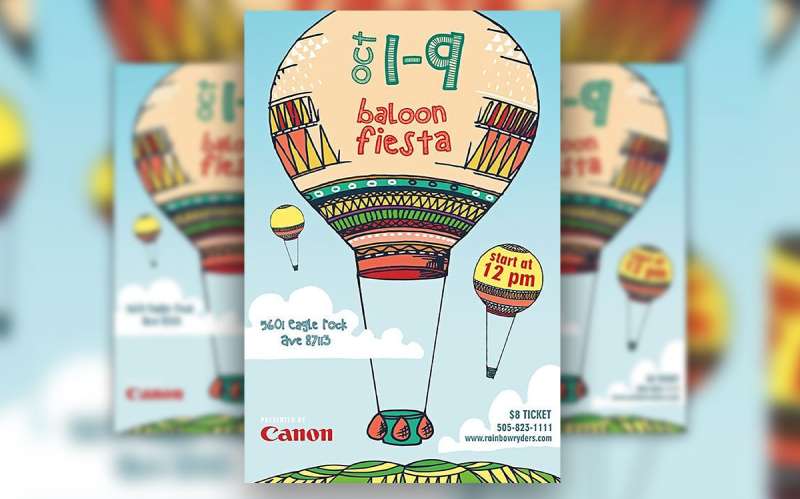 2-illustrated-balloon-fiesta-flyer-templates-1 Fiery Fiesta Flyers to Ignite Your Party Spirit
