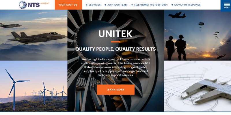 25-4 28 Manufacturing Website Design Examples To Inspire You
